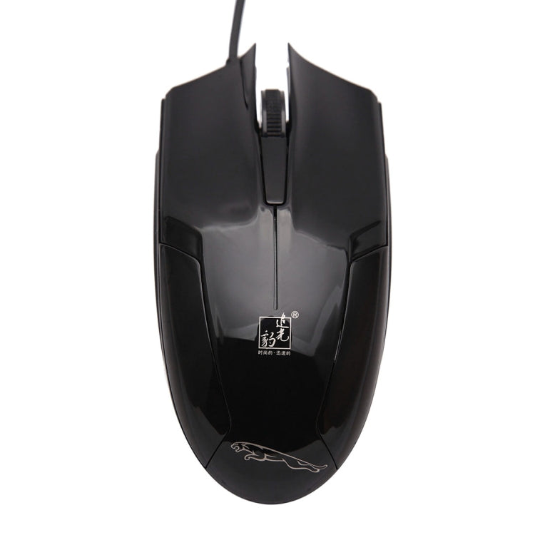 Chasing Leopard 119 USB Universal Wired Optical Gaming Mouse, Length: 1.45m, 119 Jet Black, 119 White, 119 Black