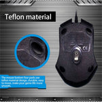 Chasing Leopard 129 USB Universal Wired Optical Gaming Mouse with Counter Weight, Length: 1.3m, 129