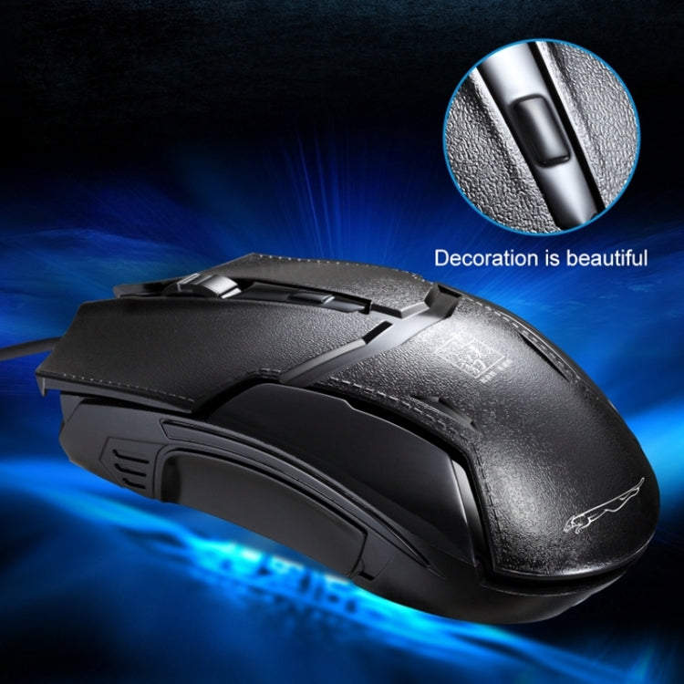 Chasing Leopard 179 USB 1600DPI Three-speed Adjustable Wired Optical Gaming Mouse, Length: 1.3m, 179
