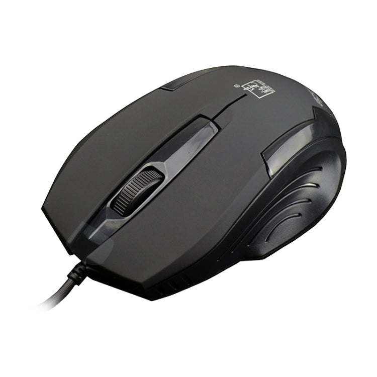 Chasing Leopard 512G USB Frosted Wired Optical Gaming Mouse, Length: 1.3m, 512G