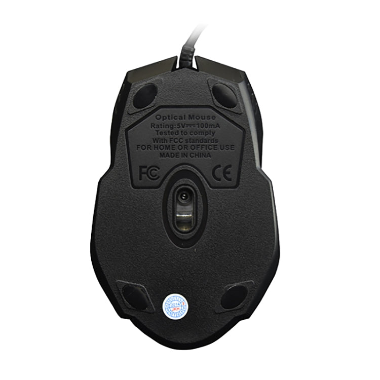 Chasing Leopard 512G USB Frosted Wired Optical Gaming Mouse, Length: 1.3m, 512G