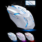 Chasing Leopard G700 USB RGB Backlight Wired Optical Gaming Mouse and Keyboard Set, Keyboard Cable Length: 1.35m, Mouse Cable Length: 1.3m, G700 White, G700 Black