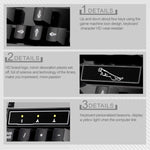 Chasing Leopard Q17 104 Keys USB Wired Suspension Gaming Office Keyboard + Wired Symmetrical Mouse Set, Keyboard Cable Length: 1.4m, Mouse Cable Length: 1.3m, Q17 White, Q17 Black