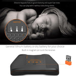 VIBOTON i8 Plus Updated 2.4GHz QWERT Mini Wireless Keyboard with Touchpad for TV Box, Mi Box, Computer, Tablet, Laptop and Projector(Black), Wireless Keyboard