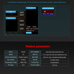 Apedra iMICE A9 High Precision Gaming Mouse LED four color controlled breathing light USB 6 Buttons 3200 DPI Wired Optical Gaming Mouse for Computer PC Laptop, iMICE A9