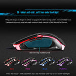 Apedra iMICE A9 High Precision Gaming Mouse LED four color controlled breathing light USB 6 Buttons 3200 DPI Wired Optical Gaming Mouse for Computer PC Laptop, iMICE A9