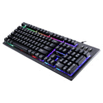 ZGB G20 104 Keys USB Wired Mechanical Feel Glowing Computer Keyboard Gaming Keyboard