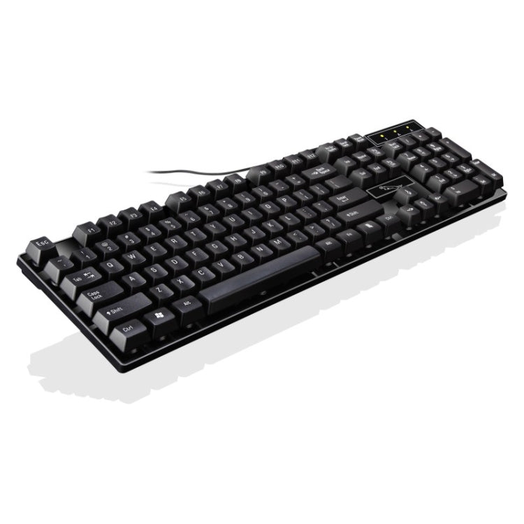 ZGB Q17 104 Keys USB Wired Suspension Gaming Office Keyboard for Laptop, PC