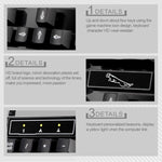 ZGB Q17 104 Keys USB Wired Suspension Gaming Office Keyboard for Laptop, PC