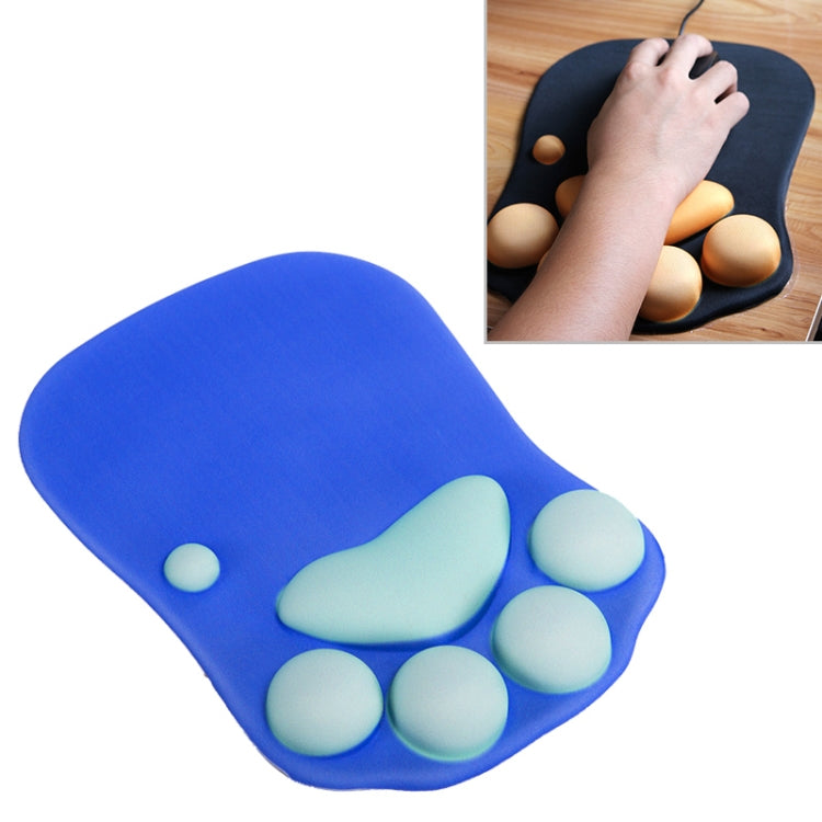 MONTIAN Cat Claw Shape Slow Soft Bracer Non-slip Silicone Mouse Pad