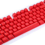 ABS Translucent Keycaps, OEM Highly Mechanical Keyboard, Universal Game Keyboard, Red, White, Yellow, Black, Orange, Pink, Grey, Blue, Purple