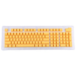 ABS Translucent Keycaps, OEM Highly Mechanical Keyboard, Universal Game Keyboard, Red, White, Yellow, Black, Orange, Pink, Grey, Blue, Purple