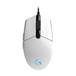 Logitech G102 6-keys RGB Glowing 6000DPI Five-speed Adjustable Wired Optical Gaming Mouse, Length: 2m, G102, G102 (White)