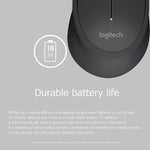 Logitech M280 2.4GHz 3-keys 1000DPI Wireless Optical Mouse, Wireless Range: 10m