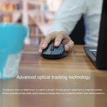 Logitech M280 2.4GHz 3-keys 1000DPI Wireless Optical Mouse, Wireless Range: 10m