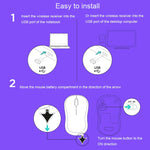 Logitech M186 Wireless Mouse Office Power Saving USB Laptop Desktop Computer Universal