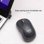 Logitech M186 Wireless Mouse Office Power Saving USB Laptop Desktop Computer Universal