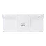 MC Saite 460BT 78 Keys Ultra-thin Mini Wireless Bluetooth Keyboard, Built-in Holder, Support Android / iOS / Windows System(Silver)