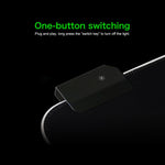 Computer Monster Pattern Illuminated Mouse Pad, Size: 35 x 25 x 0.4cm, 35 x 25 x 0.4cm