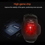 AULA Series SoulKiller II Colourful Light 7D Optical Competitive USB Wired Game Mouse, Maximum Resolution of 3500 DPI, SoulKiller II(B)