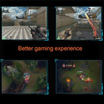 AULA Series SoulKiller II Colourful Light 7D Optical Competitive USB Wired Game Mouse, Maximum Resolution of 3500 DPI, SoulKiller II(B)