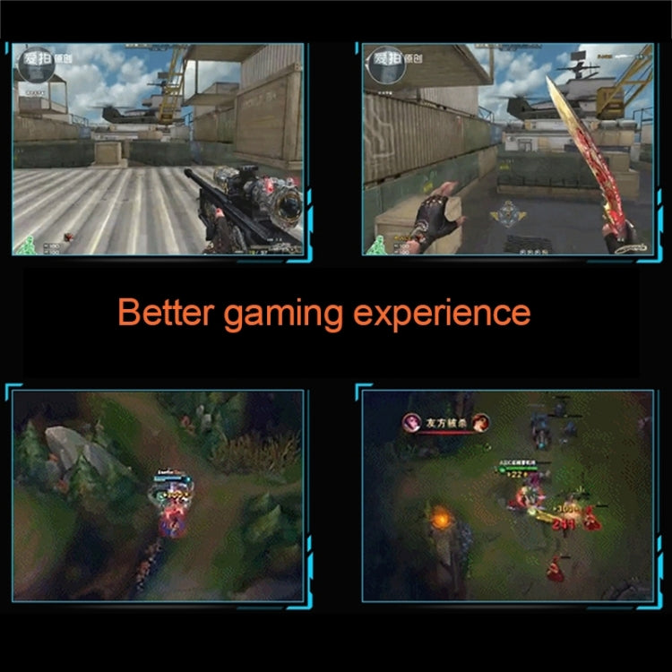 AULA Series SoulKiller II Colourful Light 7D Optical Competitive USB Wired Game Mouse, Maximum Resolution of 3500 DPI, SoulKiller II(B)