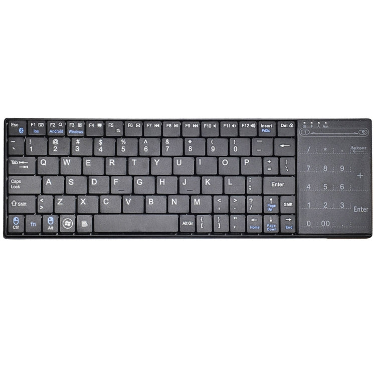 K-07 ABS Wireless Chargeable Bluetooth Touch Keyboard, K-07