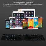 K018 USB Charging Foldable 67 Keys Bluetooth Wireless Keyboard