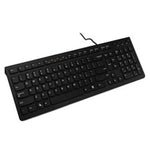 Lenovo K5819 Office Simple Ultra-thin Wired Keyboard, K5819 (Black)