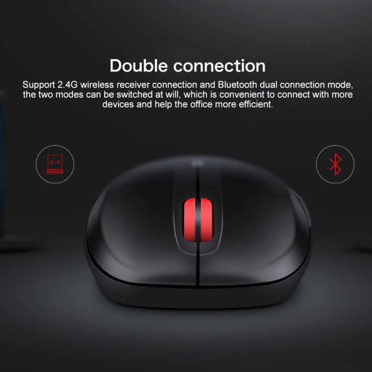 Lenovo ThinkLife Dual Mode Mute Wireless Bluetooth Mouse, ThinkLife