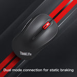 Lenovo ThinkLife Dual Mode Mute Wireless Bluetooth Mouse, ThinkLife
