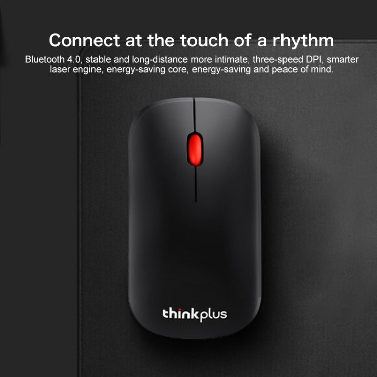 Lenovo thinkplus Bluetooth 4.0 Portable Wireless Bluetooth Mouse, Bluetooth Mouse