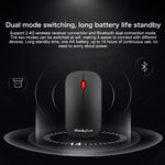 Lenovo thinkplus Portable Business Style Wireless Bluetooth Mouse, Business Mouse