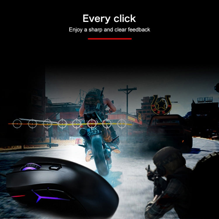 Lenovo HEADSHOT Gaming Engine Game Wired Mouse, HEADSHOT