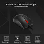 Lenovo M120 Pro Fashion Office Red Dot Wired Mouse, M120 Pro Wired Mouse