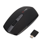 ماوس بصري لاسلكي قابل للتعديل بثلاث سرعات بدقة 1600 DPI مع 4 أزرار من MCSaite MC-369AG USB-C / Type-C