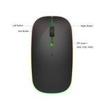 HXSJ M40 4 Key 2.4G Colorful Wireless Silent Mouse