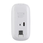 HXSJ M80 2.4GHz Wireless 1600DPI Three-speed Adjustable Optical Mute Mouse, Black, Grey, Gold, Rose Gold, Silver, White