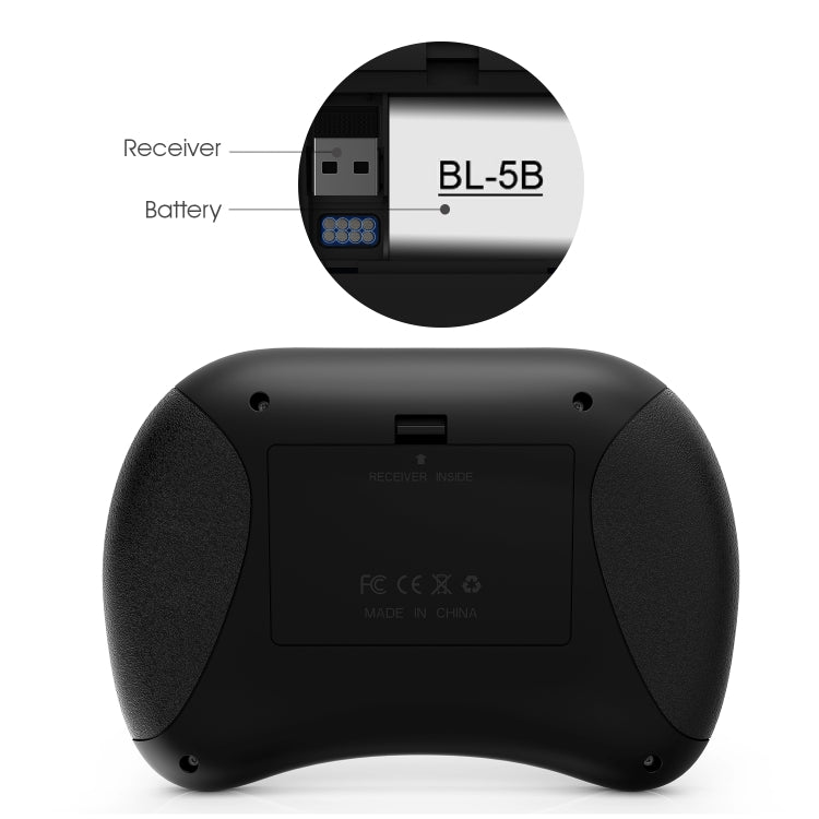 2.5 inch Touchpad Combo with Backlight(Black), Rii X8