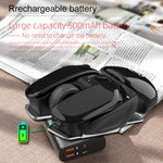 HXSJ T37 2.4GHz 1600dpi 3-modes Adjustable Wireless Mute Mouse, T37 Pink