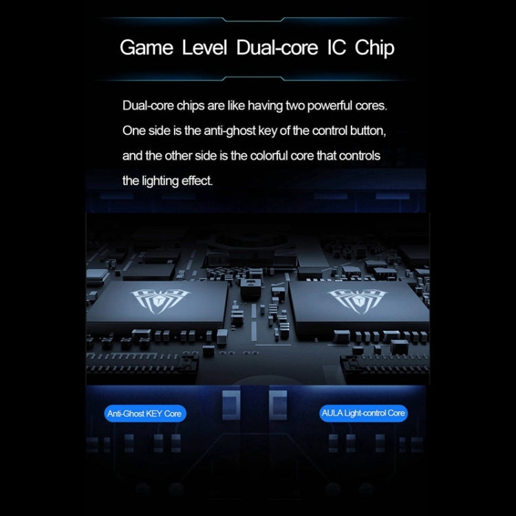 AULA F2088 108 Keys Mixed Light Plating Punk Mechanical Blue Switch Wired USB Gaming Keyboard with Metal Button, Blue Switch Silver