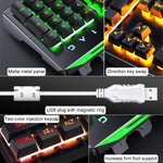 YINDIAO V2 Silent Mechanical Feel Gaming Keyboard Mouse Set