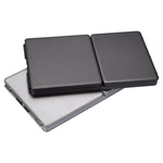 GK408 Three-fold Rechargeable Wireless Bluetooth Keyboard with Touchpad, Support Android / IOS / Windows