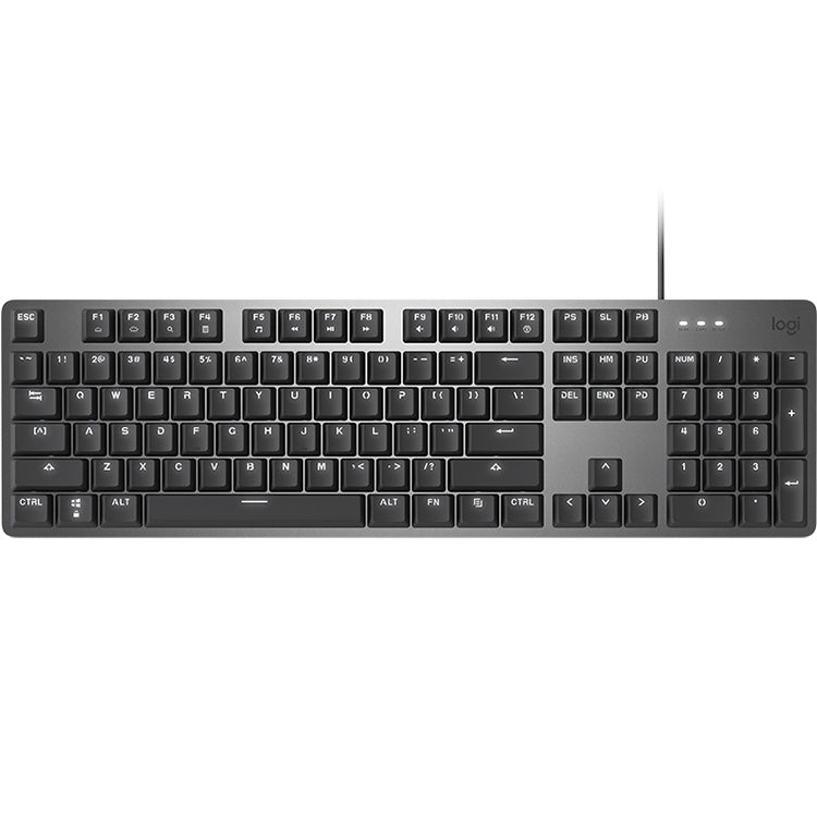 Logitech K845 CHERRY Blue Axis Backlit Mechanical Wired Keyboard, Cable Length: 1.8m, CHERRY Blue Axis