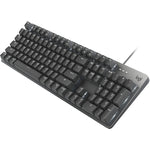 Logitech K845 CHERRY Blue Axis Backlit Mechanical Wired Keyboard, Cable Length: 1.8m, CHERRY Blue Axis
