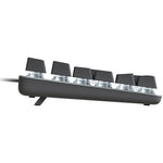 Logitech K845 CHERRY Blue Axis Backlit Mechanical Wired Keyboard, Cable Length: 1.8m, CHERRY Blue Axis