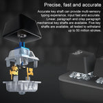 Logitech K845 CHERRY Blue Axis Backlit Mechanical Wired Keyboard, Cable Length: 1.8m, CHERRY Blue Axis