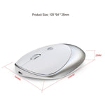 HXSJ T36 2.4G Bluetooth 5.0+3.0 Three-mode Silent Design Wireless Bluetooth Mouse