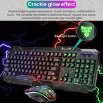 مجموعة لوحة مفاتيح وفأرة ألعاب سلكية SHIPADOO D620 بإضاءة RGB خلفية مكسورة اللون مع 104 مفتاح للحاسوب المحمول والكمبيوتر