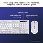 YINDIAO V3 Max Business Office Silent Wireless Keyboard Mouse Set